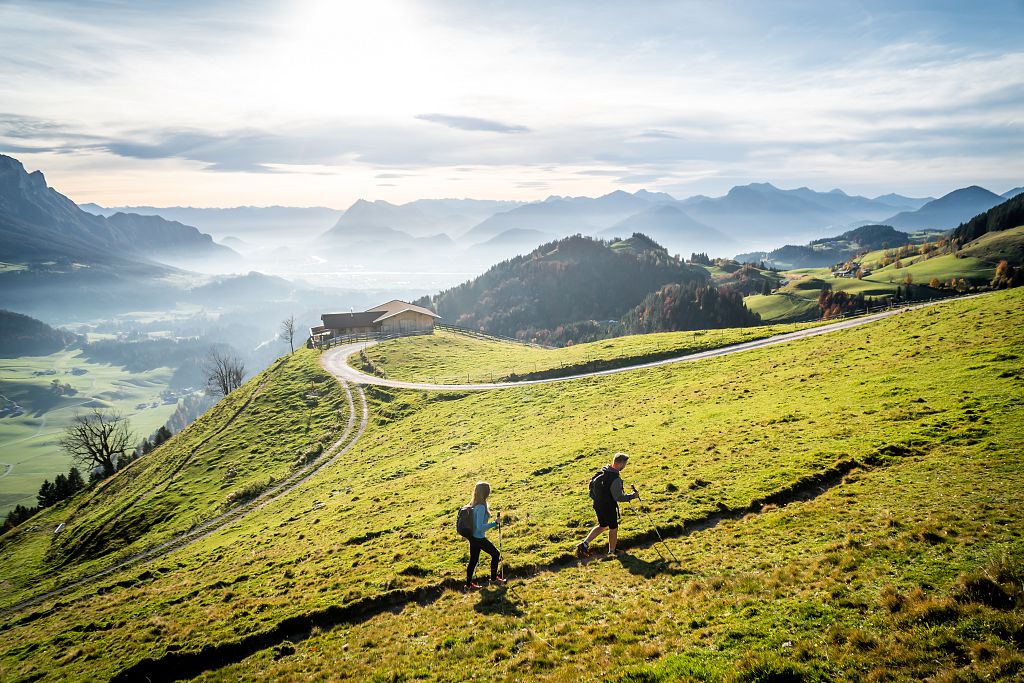 Kaiserwinkl Urlaub Aktivitäten - Wandern im Herbst